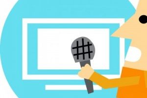 Entrevista en televisión