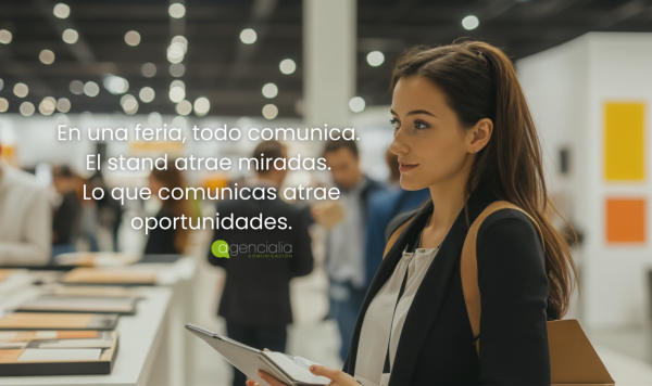 Agencialia Comunicación | Claves para comunicar en una feria comercial